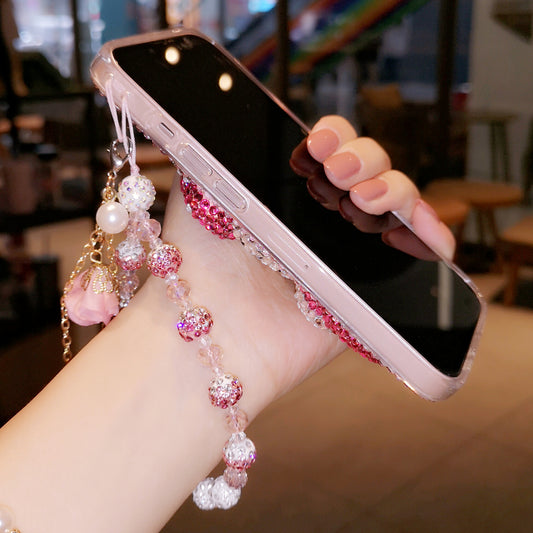 Handmade iPhone Samsung Case Luxury Bling Pink Rhinestone 3D Hello Kitty