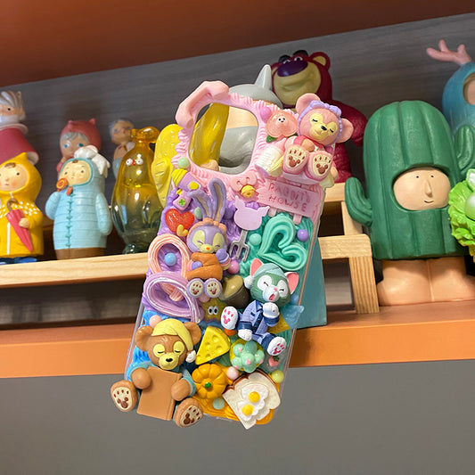 Handmade Decoden Case Duffy ShellieMay Gelatoni StellaLou