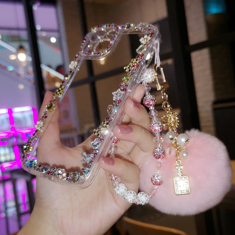 Minimalist Style with Unique Charms Compatible iPhone Case