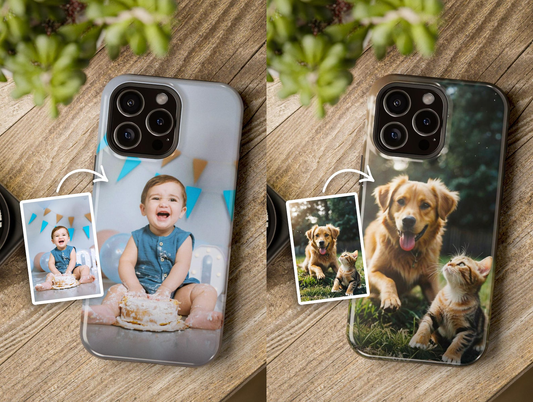 Personalized Custom Photo iPhone Case, Custom Pet Gift, Custom Photo Gift
