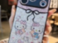 Handmade Bling Rhinestone Clear Hello Kitty iPhone Case