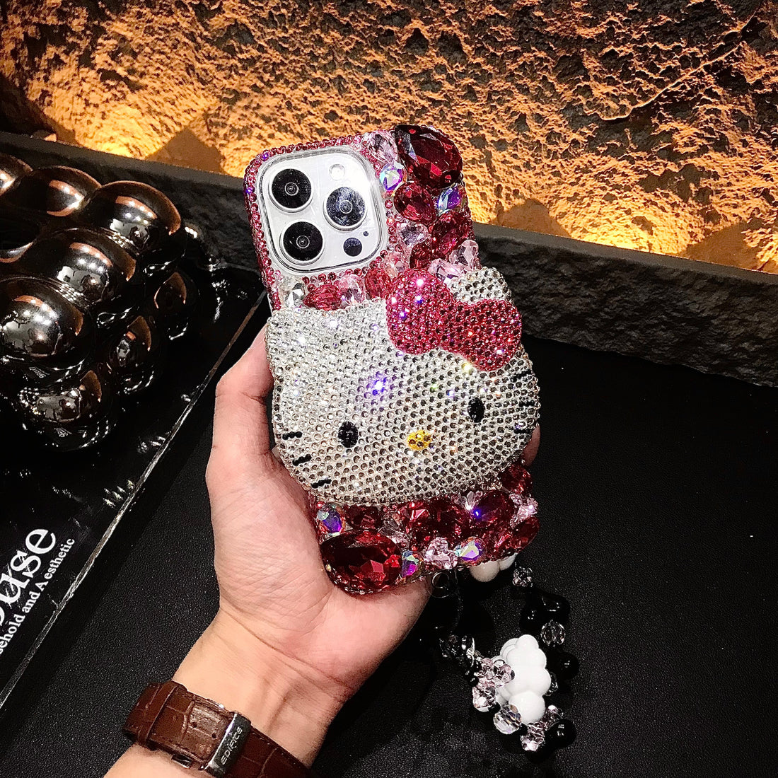 How We Create the Gorgeous 3D Hello Kitty Bling Crystal Case