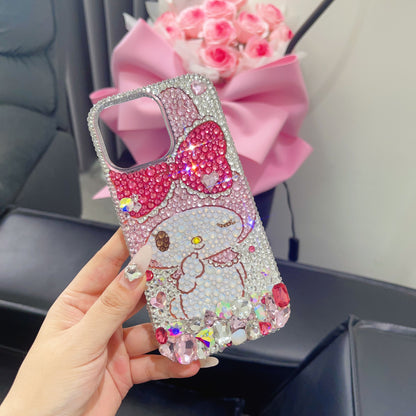 My Melody Gorgeous Bling Rhinestone with Gem For iPhone Case