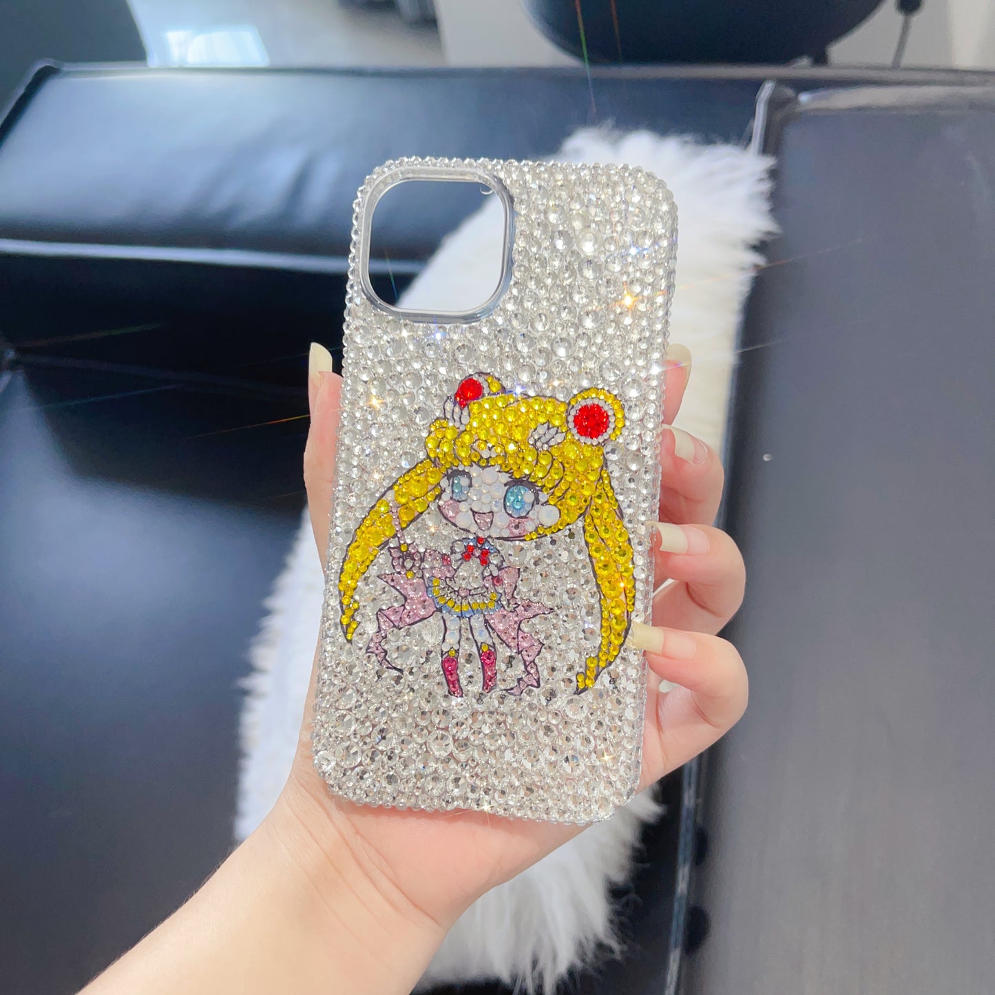 Sailor Moon Gorgeous Bling Rhinestone For iPhone Case