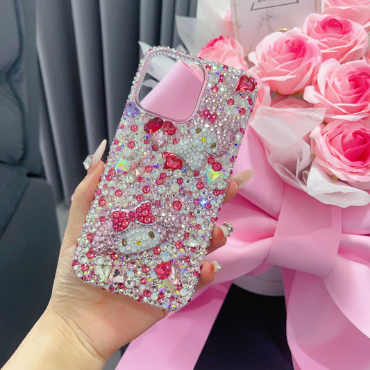 My Melody Gorgeous Bling Mixed Rhinestone For iPhone Case