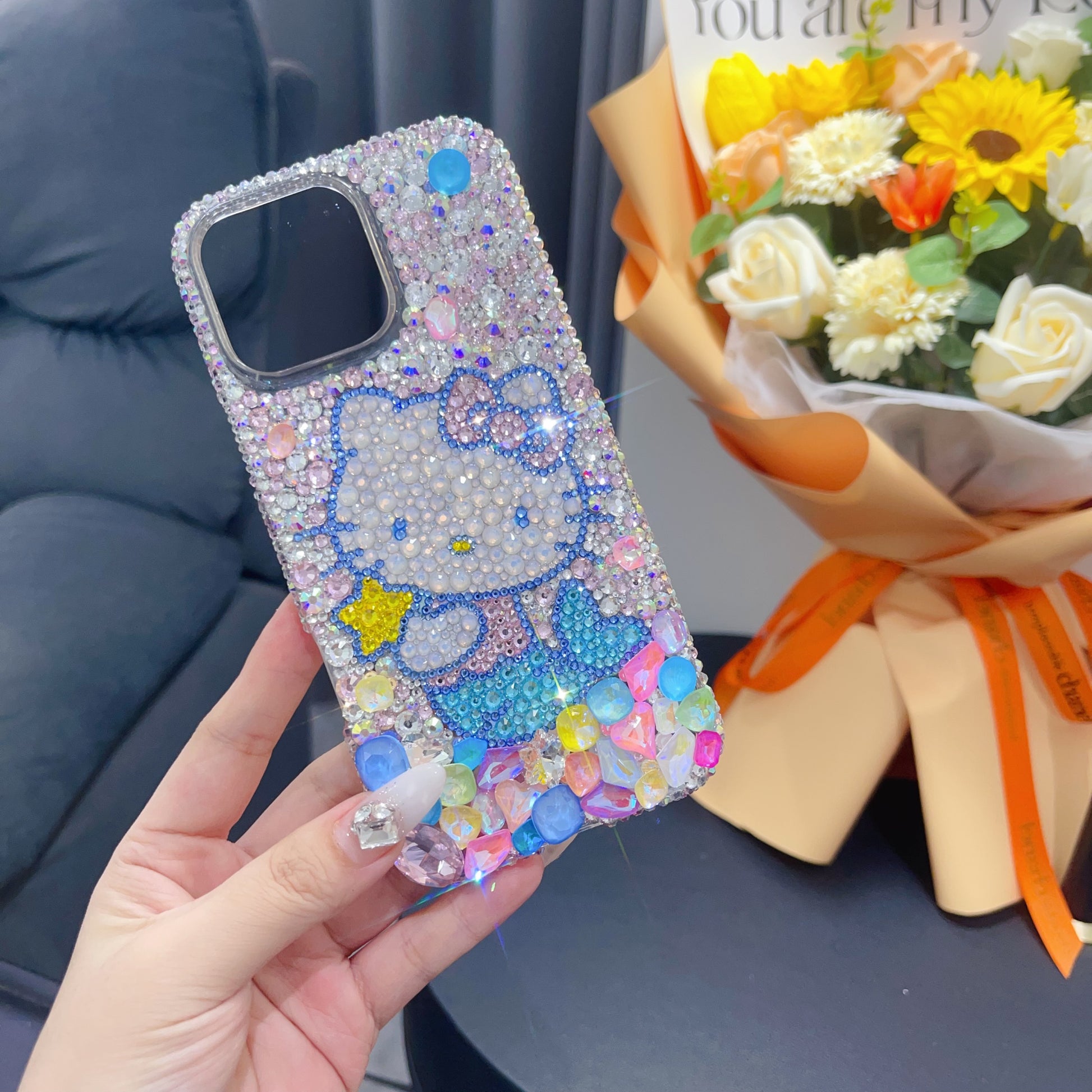 Hello Kitty Mermaid Gorgeous Bling Rhinestone For iPhone Case – iCase1Shop Hello Kitty Mermaid Gorgeous Bling Rhinestone For iPhone Case – iCase1Shop