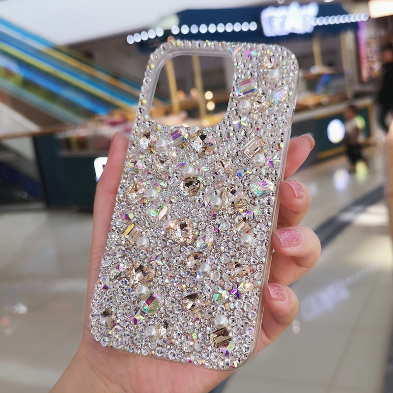 Gorgeous Bling Crystal with Mix Rhinestones For iPhone Case