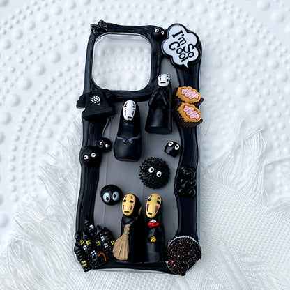 Handmade Decoden No-Face Case Case For iPhone Case