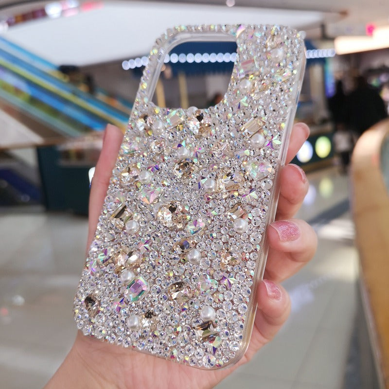 Gorgeous Bling Crystal with Mix Rhinestones For iPhone Case