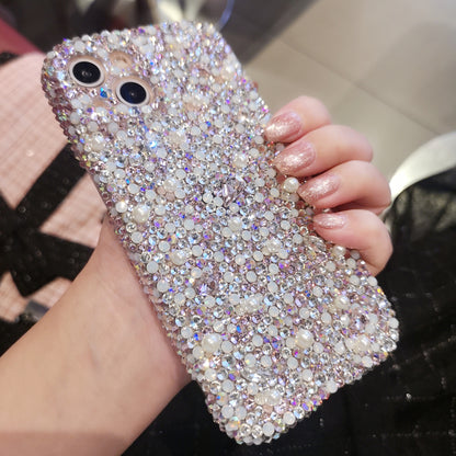 Handmade iPhone Case Luxury Bling Opal Rhinestone Back Case