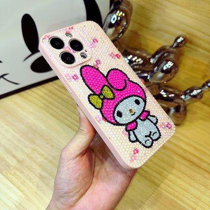 Handmade iPhone Case Gorgeous Bling Rhinestone Cute My Melody Case