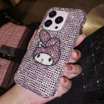 Handgemachte iPhone Hülle Luxus Bling Strass My Melody Back Case