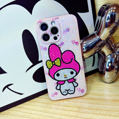 Handmade iPhone Case Gorgeous Bling Rhinestone Cute My Melody Case