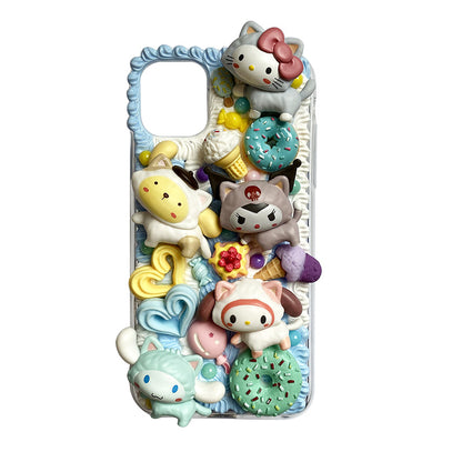 Handmade Decoden Case Cinnamoroll Case For iPhone Case