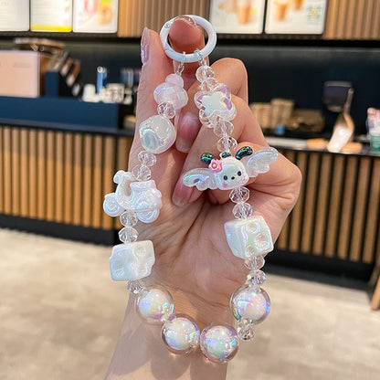 Hello Kitty and Friends Beaded Charm Phone Wrist Strap