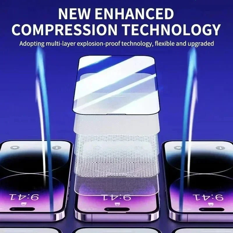 3 Pack Tempered Glass Ultra HD Screen Protector with Applicator