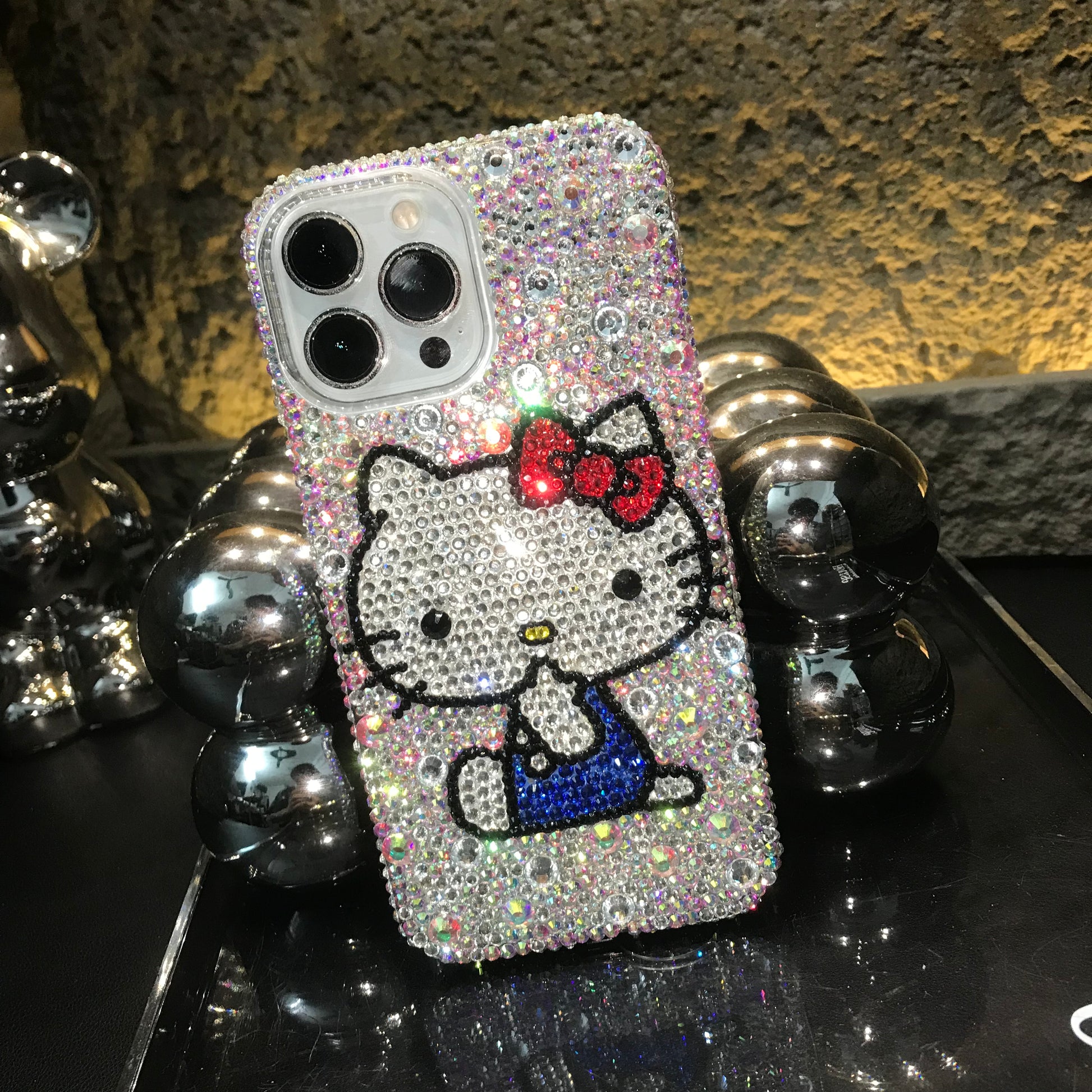 Hello Kitty Gorgeous Bling Rhinestone Case For iPhone Case iCase1Shop Hello Kitty Gorgeous Bling Rhinestone Case For iPhone Case iCase1Shop