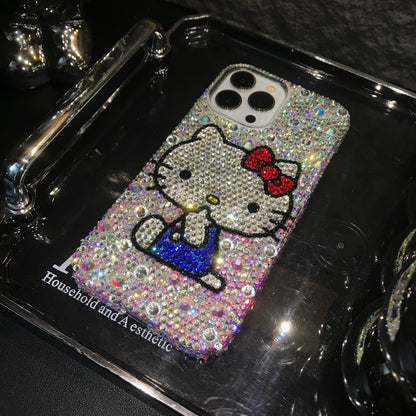 Hello Kitty Gorgeous Bling Rhinestone Case For iPhone Case