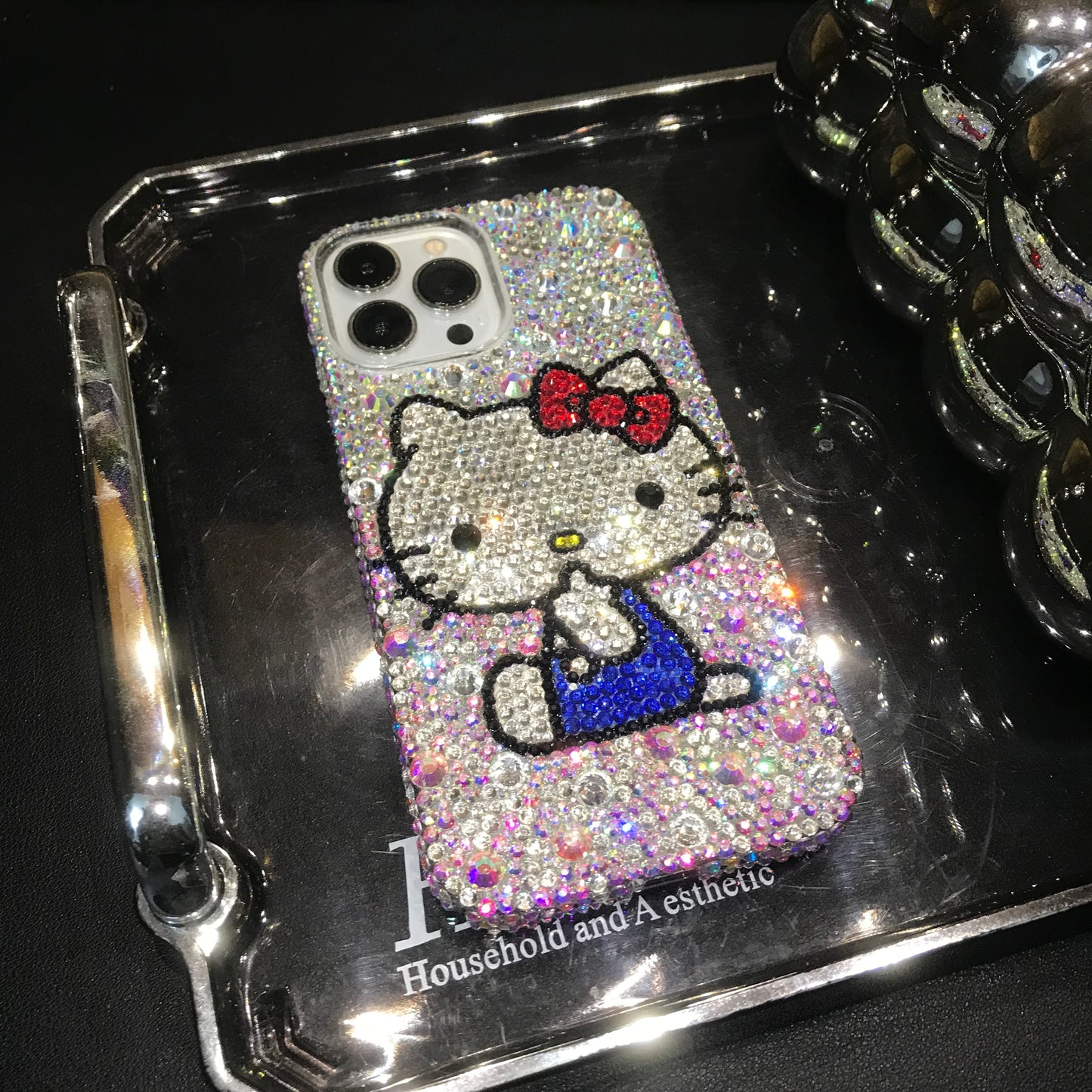 Hello Kitty Gorgeous Bling Rhinestone Case For iPhone Case