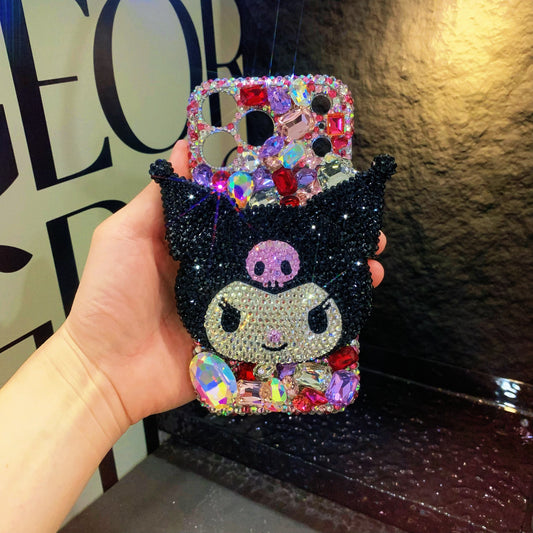 3Dクロミ ゴージャスブリングクリスタル iPhone Samsung ケース
