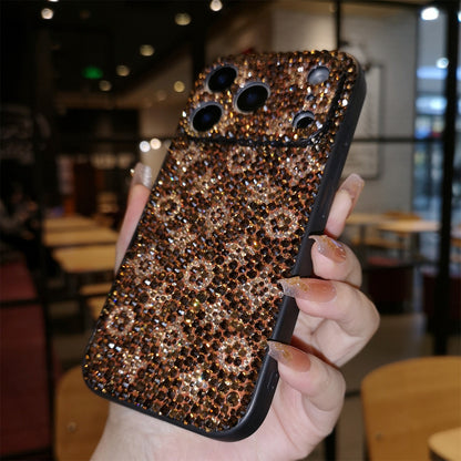 Handmade Gorgeous Bling Rhinestone Monogram Pattern for iPhone Case