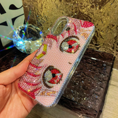 Handmade iPhone Case Luxury Bling Rhinestone Beautiful Sailor Moon Case