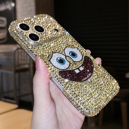 SpongeBob SquarePants Bling Yellow Rhinestone For iPhone Case