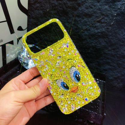 Handmade iPhone Case Bling Yellow Rhinestone Tweety