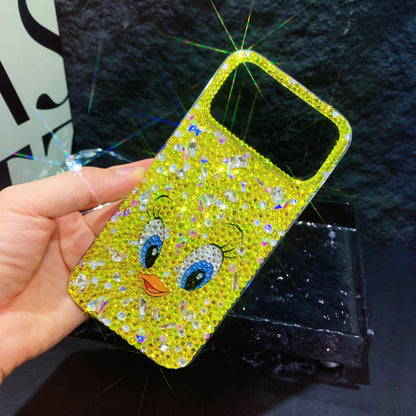 Handmade iPhone Case Bling Yellow Rhinestone Tweety