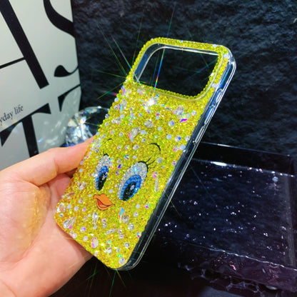 Handmade iPhone Case Bling Yellow Rhinestone Tweety