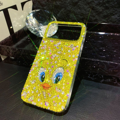 Handmade iPhone Case Bling Yellow Rhinestone Tweety