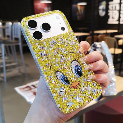 Handmade Bling Rhinestone Yellow Tweety iPhone Case