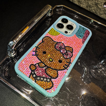 Hello Kitty Gorgeous Bling Rhinestone For iPhone Case