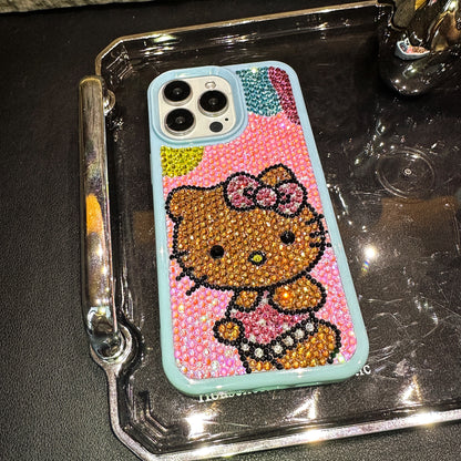 Hello Kitty Gorgeous Bling Rhinestone For iPhone Case