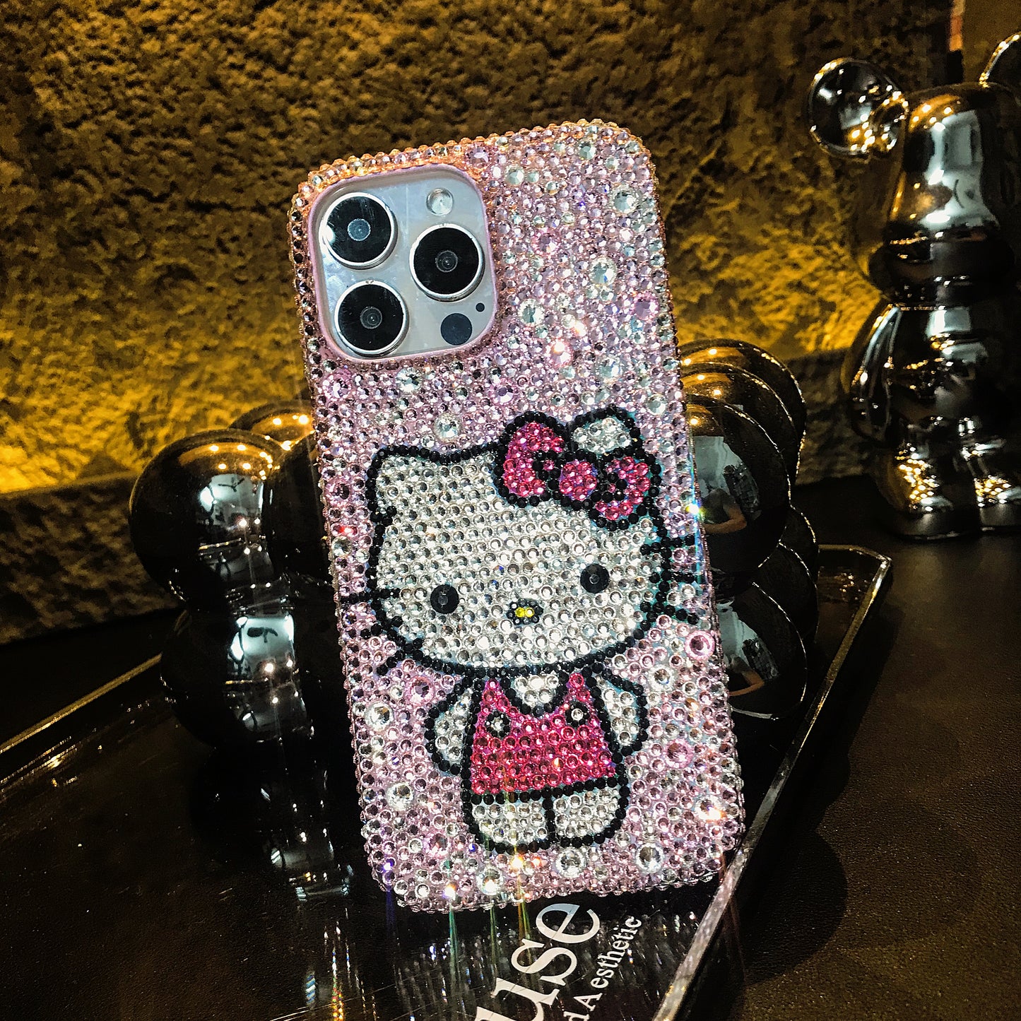 Hello Kitty Gorgeous Bling Bling Crystal For iPhone Case