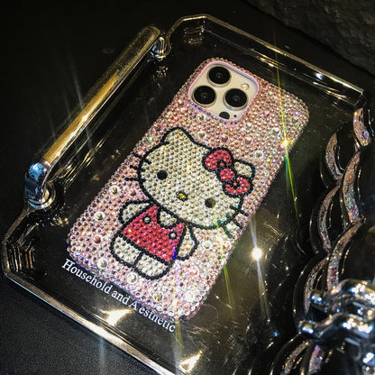 Hello Kitty Gorgeous Bling Bling Crystal For iPhone Case