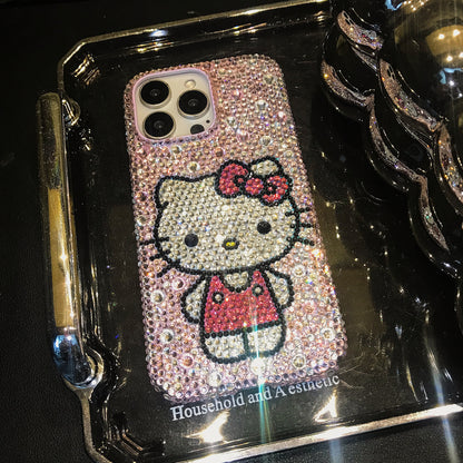 Hello Kitty Gorgeous Bling Bling Crystal For iPhone Case