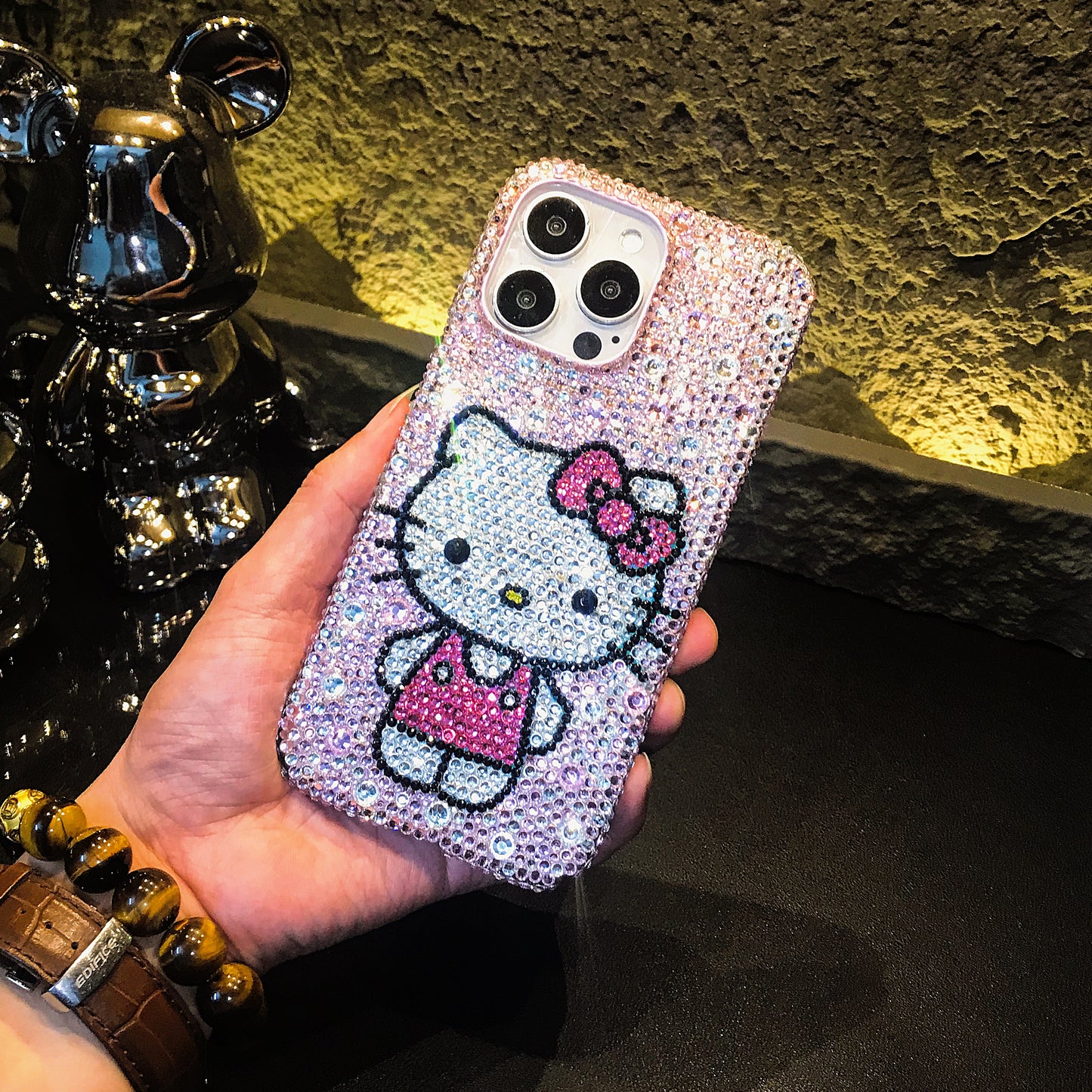 Hello Kitty Gorgeous Bling Bling Crystal For iPhone Case