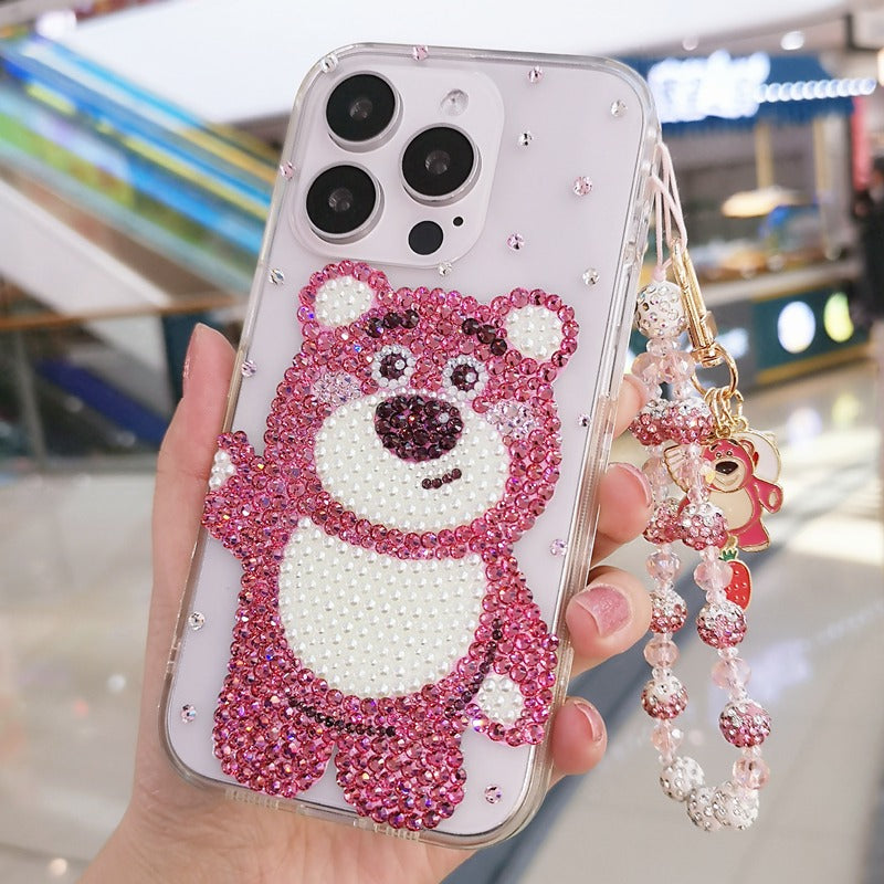 Lotso Bear Gorgeous Bling Crystal For iPhone Case