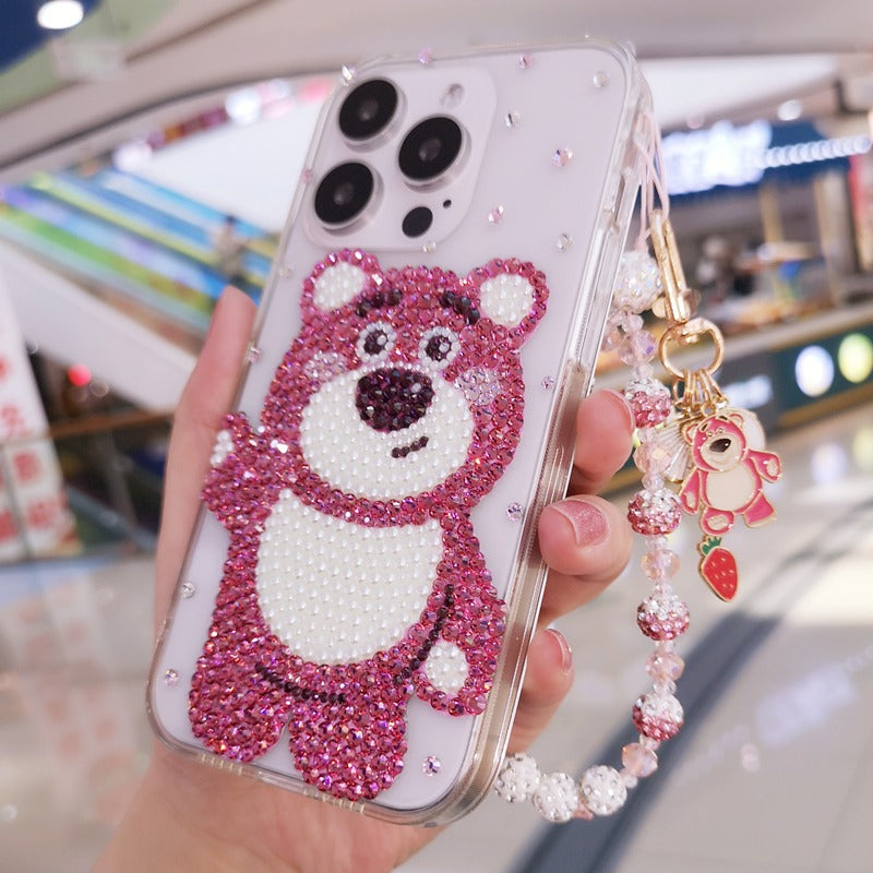 Lotso Bear Gorgeous Bling Crystal For iPhone Case