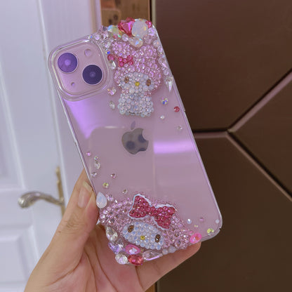 Handmade iPhone Samsung Case Minimalism Rhinestone My Melody Case