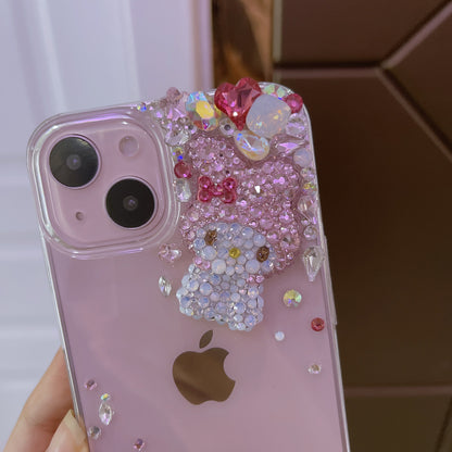 Handmade iPhone Samsung Case Minimalism Rhinestone My Melody Case