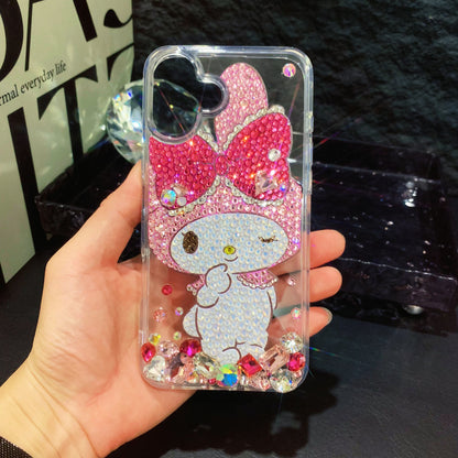 My Melody Gorgeous Bling Rhinestone with Crystal For iPhone Case