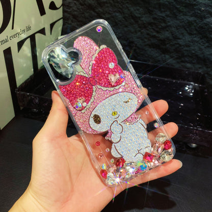 My Melody Gorgeous Bling Rhinestone with Crystal For iPhone Case