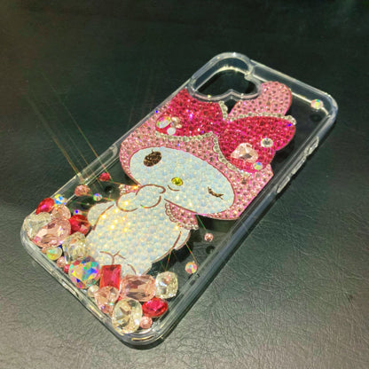 My Melody Gorgeous Bling Rhinestone with Crystal For iPhone Case
