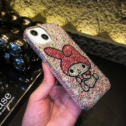 My Melody Gorgeous Bling Crystal For iPhone Case