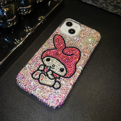 My Melody Gorgeous Bling Crystal For iPhone Case