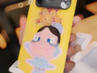 Handmade Minimalism Rhinestone Cute Crybaby iPhone Case Bling Crystal Cover