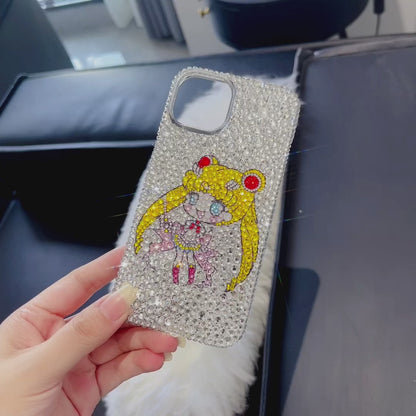 Sailor Moon Gorgeous Bling Rhinestone For iPhone Case