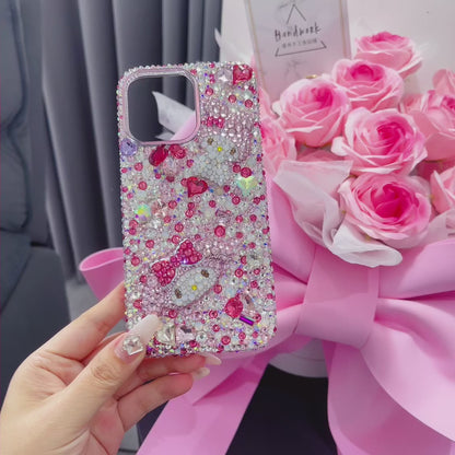 My Melody Gorgeous Bling Mixed Rhinestone For iPhone Case